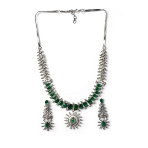 PID-66347-Women-s-Brass-Silver-Plated-Necklace-set-Green-2-1000x1000-1.webp Generic Women's Brass Silver Plated Necklace set (Green)