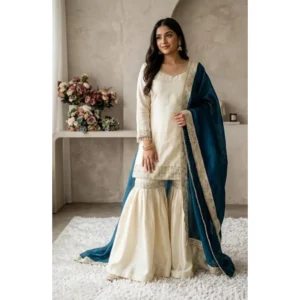 PID-66486-Women-s-Silk-Embroidered-3-4th-Sleeve-Round-Kurti-With-Palazzo-and-Dupatta-Set-Cream-1-1000x1000-1.webp Generic Women's Silk Embroidered 3/4th Sleeve V-Neck Kurti With Sharara Pant and Dupatta Set (Cream & Teal)