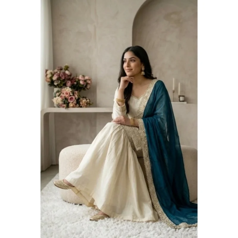 PID-66486-Women-s-Silk-Embroidered-3-4th-Sleeve-Round-Kurti-With-Palazzo-and-Dupatta-Set-Cream-3-1000x1000-1.webp Generic Women's Silk Embroidered 3/4th Sleeve V-Neck Kurti With Sharara Pant and Dupatta Set (Cream & Teal)
