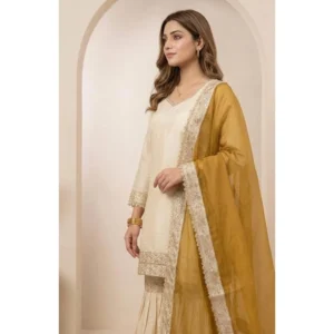 PID-66487-Women-s-Silk-Embroidered-3-4th-Sleeve-Round-Kurti-With-Palazzo-and-Dupatta-Set-Cream-2-1000x1000-1.webp Generic Women's Silk Embroidered 3/4th Sleeve V-Neck Kurti With Sharara Pant and Dupatta Set (Cream & Yellow)