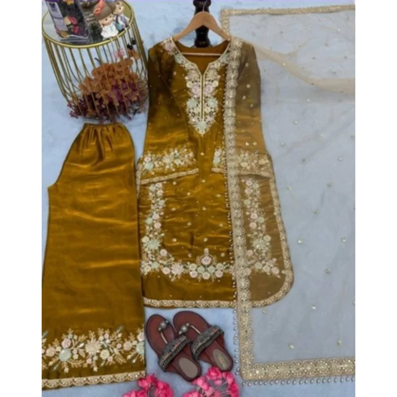 PID-66492-Women-s-Silk-Embroidered-3-4th-Sleeve-Round-Kurti-With-Palazzo-and-Dupatta-Set-Gold-4-1000x1000-1.webp Generic Women's Silk Embroidered 3/4th Sleeve Round Kurti With Palazzo Pant and Dupatta Set (Gold)