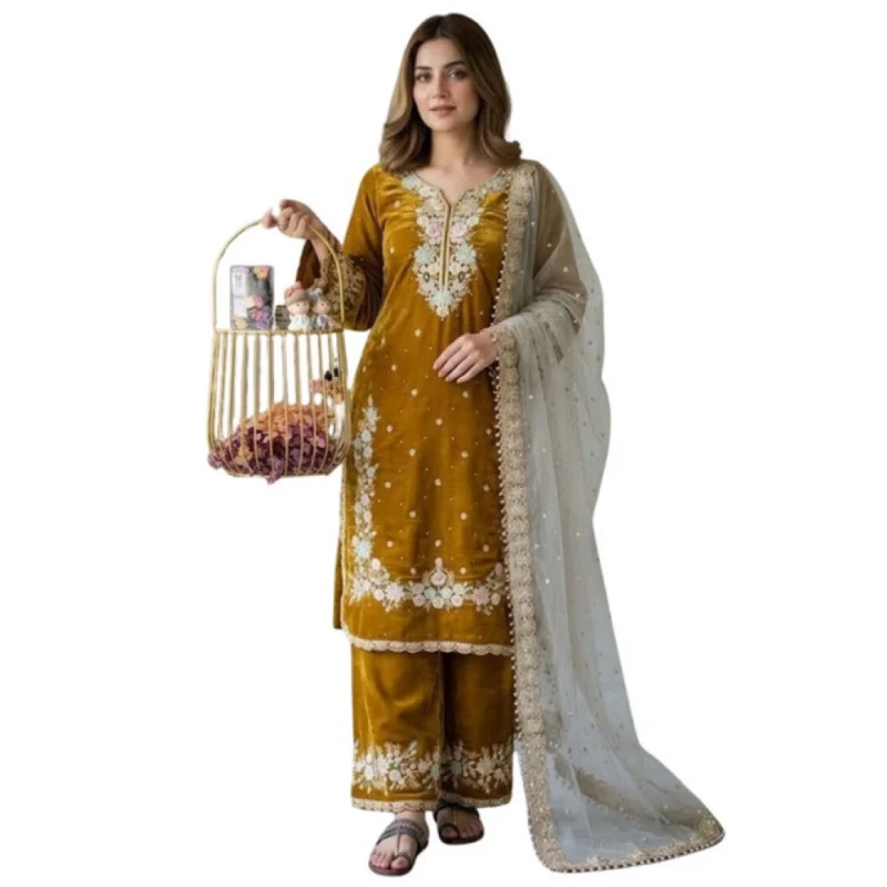 PID-66492-Women-s-Silk-Embroidered-3-4th-Sleeve-Round-Kurti-With-Palazzo-and-Dupatta-Set-Gold-5-1000x1000-1.webp Generic Women's Silk Embroidered 3/4th Sleeve Round Kurti With Palazzo Pant and Dupatta Set (Gold)