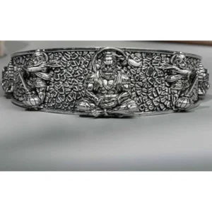 PID-66811-Hanumanji-Kada-Silver-5-1000x1000-1.webp Generic Pack of 2 Hanumanji Kada (Silver)