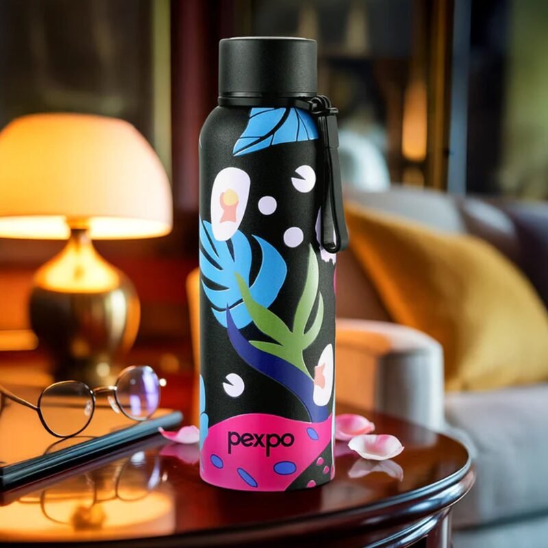 PexpoWaterBottle-06.jpg Stainless Steel Water Bottle – Leakproof & Portable for Daily Hydration