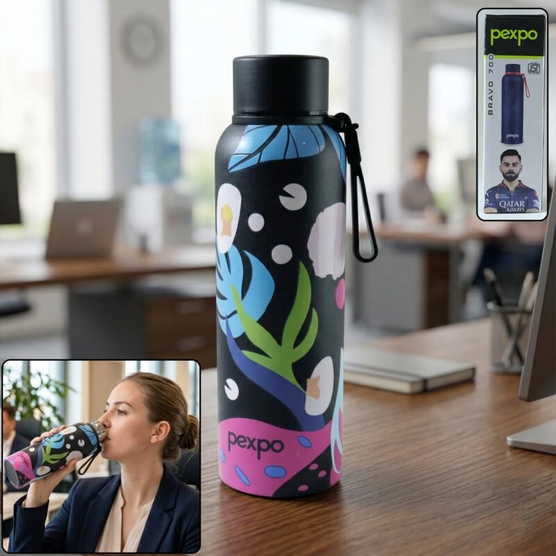 PexpoWaterBottle-WOSKU-01.jpg Stainless Steel Water Bottle – Leakproof & Portable for Daily Hydration