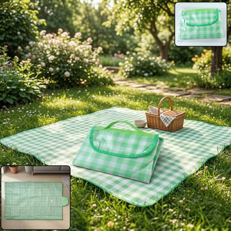 PicnicMatBlanket-WOSKU-01.jpg Foldable Picnic Mat – Portable, Waterproof & Easy to Carry