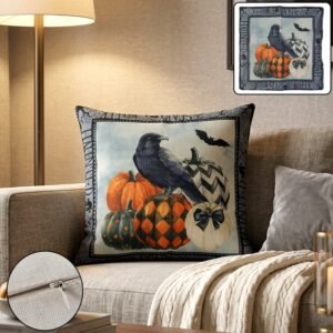 Pillow-Covers-01.jpg Decorative Cushion Cover � Stylish Zipper Closure for Home Decor
