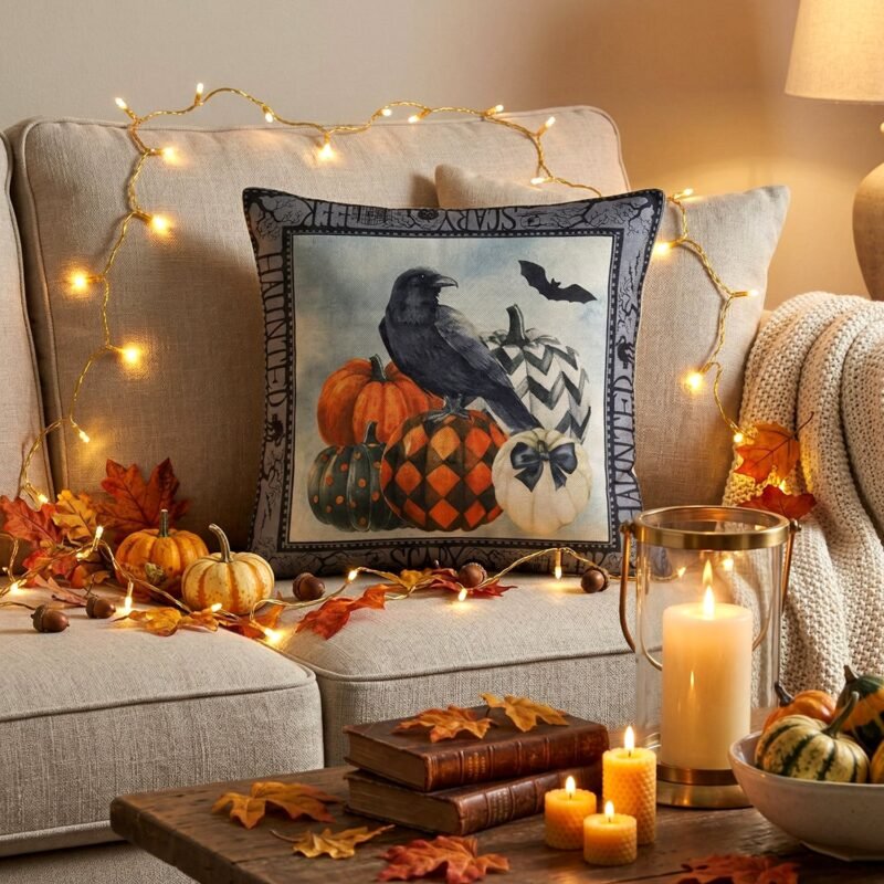 Pillow-Covers-02.jpg Decorative Cushion Cover � Stylish Zipper Closure for Home Decor