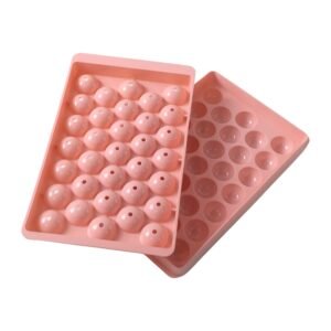 PinkIcePlasticTray01-04.jpg Lollipop Candy Maker � Easy Home Use for Fun Kitchen Treats