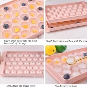 PinkIcePlasticTray01-05.jpg Lollipop Candy Maker � Easy Home Use for Fun Kitchen Treats