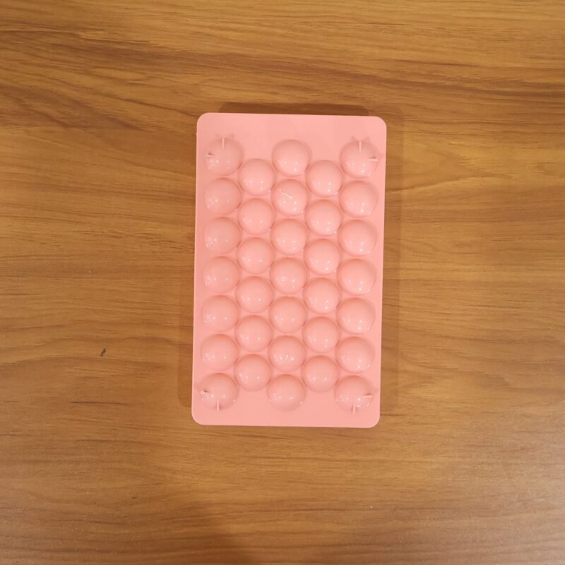 PinkIcePlasticTray01-live.jpg Lollipop Candy Maker � Easy Home Use for Fun Kitchen Treats