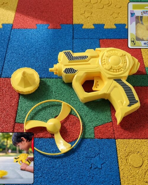 Flying Disc Launcher Toy Set – Exciting Outdoor Play for Kids