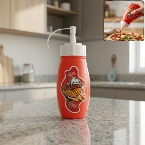 PlasticSauceBottle-WOSKU-01.jpg Small Plastic Squeeze Sauce Bottle � Easy dispensing for condiments