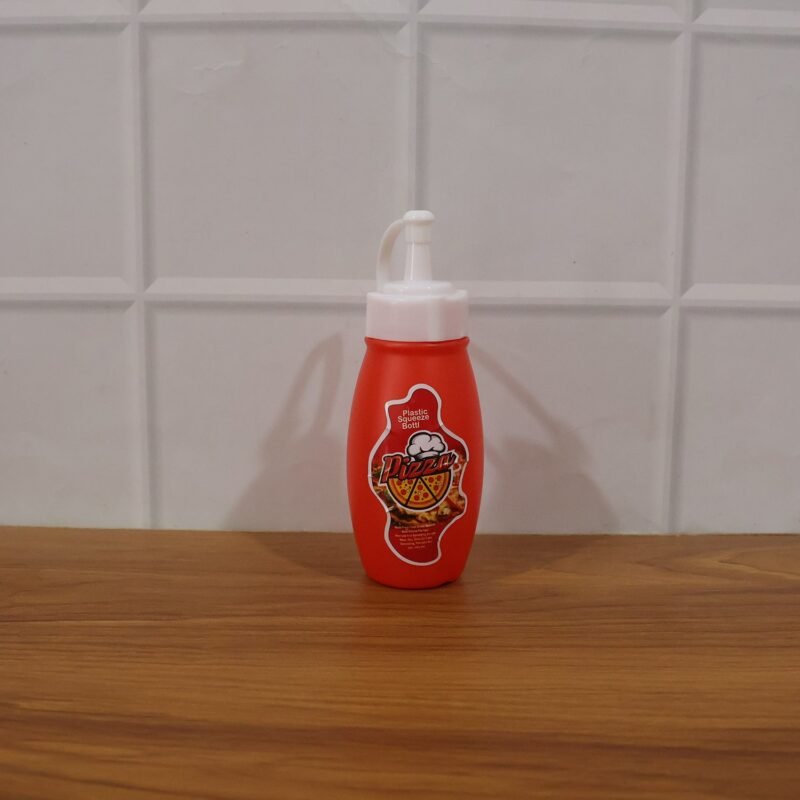 PlasticSauceBottle-live.jpg Small Plastic Squeeze Sauce Bottle � Easy dispensing for condiments