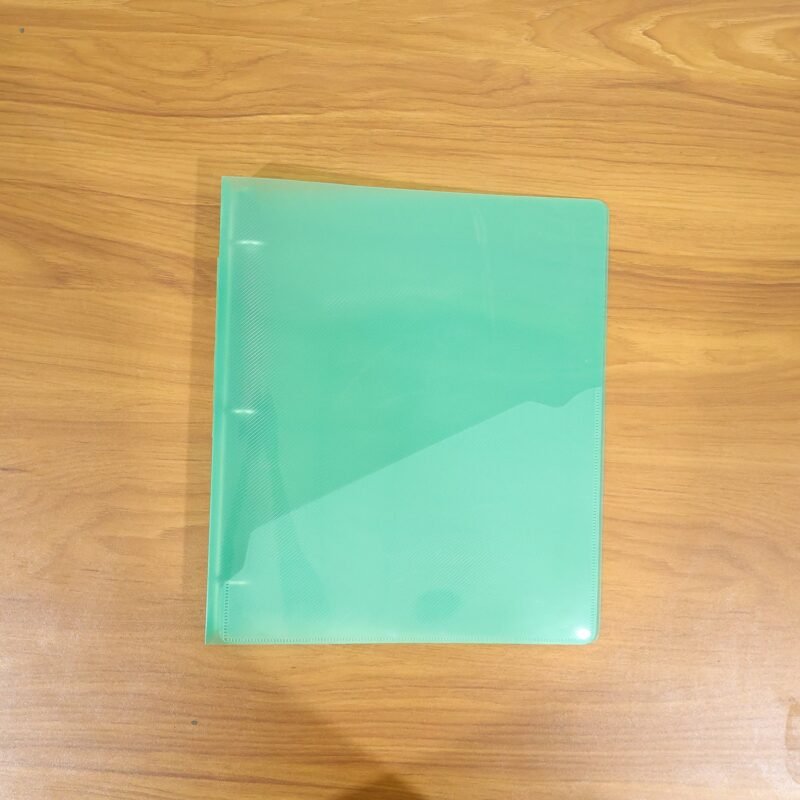 A4 Size Transparent Ring Binder Folder � Durable for Document Organization