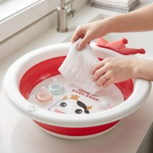 Foldable Baby Bathtub � Non-Slip, Portable & Safe for Infants