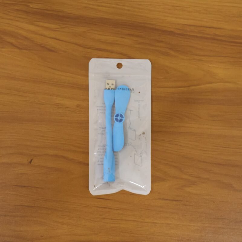 PoweredMiniFan-live.jpg Portable USB Mini Fan – Compact & Adjustable for Personal Cooling