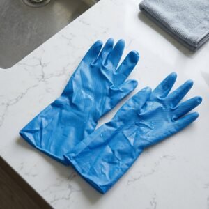 ReusableRubberGloves-06.jpg Waterproof Rubber Cleaning Gloves � Reusable & Durable for Household Tasks