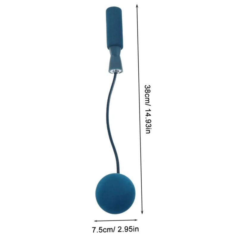 RopeWeightedBall-size.jpg Wrist Ball Exercise Tool – Portable Hand & Forearm Strengthener