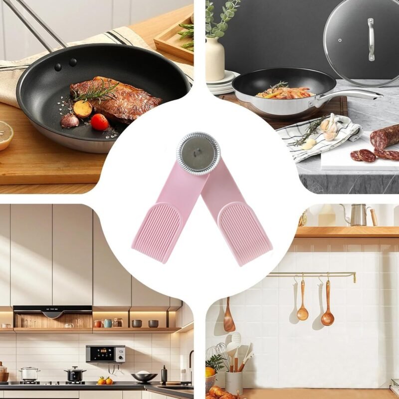 Adjustable Pot Lid Holder – Secure & Heat Resistant Kitchen Tool