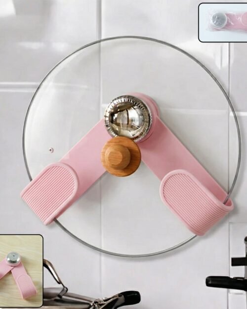 Adjustable Pot Lid Holder – Secure & Heat Resistant Kitchen Tool