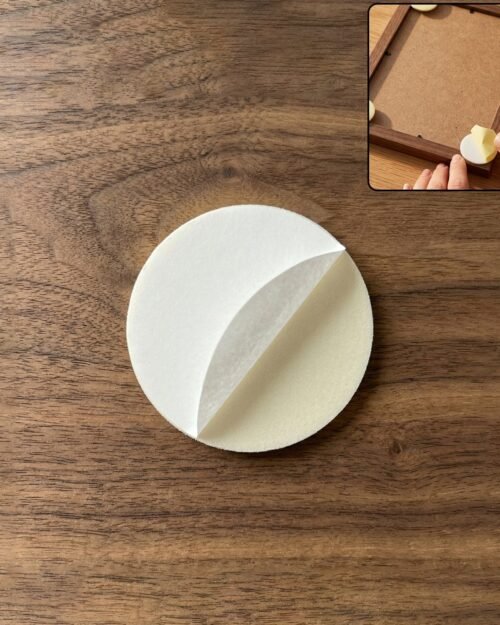 Round Self-Adhesive Furniture Protection Pad – Scratch & Noise Reducer