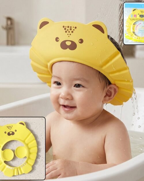 Baby Shower Cap – Waterproof Ear Protection & Adjustable Fit