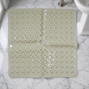 Anti-Slip Bath Mat � Secure Suction Cups for Bathroom Safety