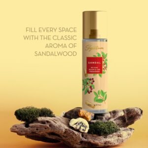Sandalwood Room & Car Freshener � Long-lasting Natural Fragrance