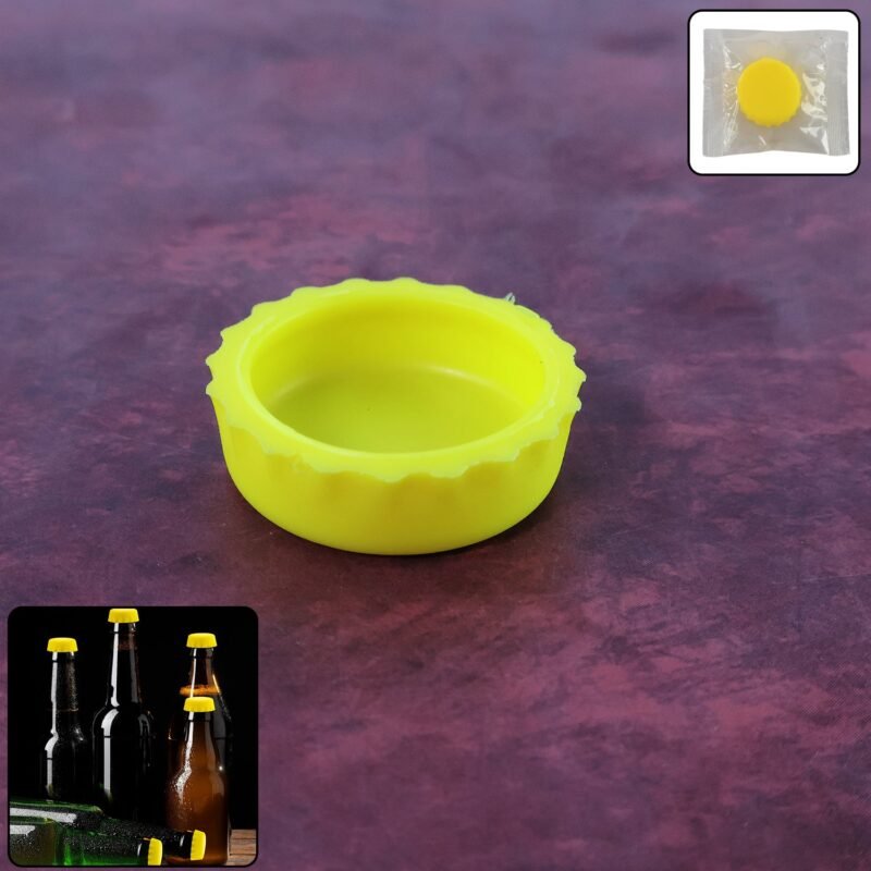 SiliconCover-WOSKU-01.jpg Reusable Silicone Bottle Cap Cover – Leak-Proof and Food-Grade