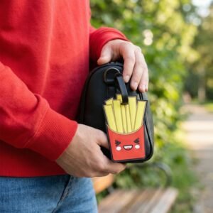 French Fries Luggage Tag – Eye-catching Travel ID Tag for Easy Recognition