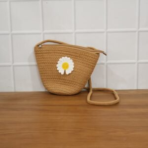 SlingBag-live.jpg Jute Crossbody Bag – Lightweight Casual & Travel Essential