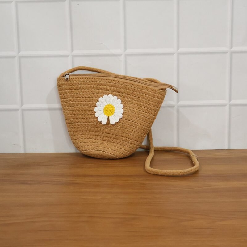 SlingBag-live.jpg Jute Crossbody Bag – Lightweight Casual & Travel Essential