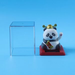 SolarPandaMovingHand-05.jpg Solar Powered Moving Hand Panda Showpiece – Cute Waving Desk Decor