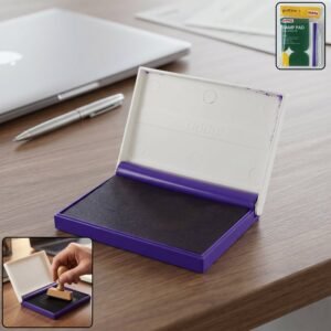 StampPad-WOSKU-01.jpg Ink Stamp Pad � Quick-Drying for Clear Office Impressions