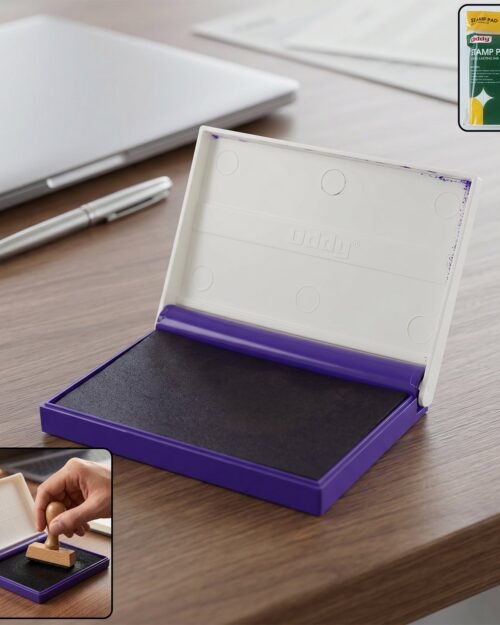 Ink Stamp Pad � Quick-Drying for Clear Office Impressions