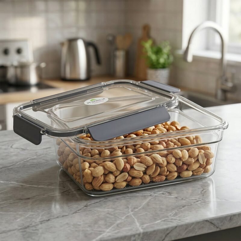 Plastic Airtight Food Storage Container Set – Keep Food Fresh and Organized