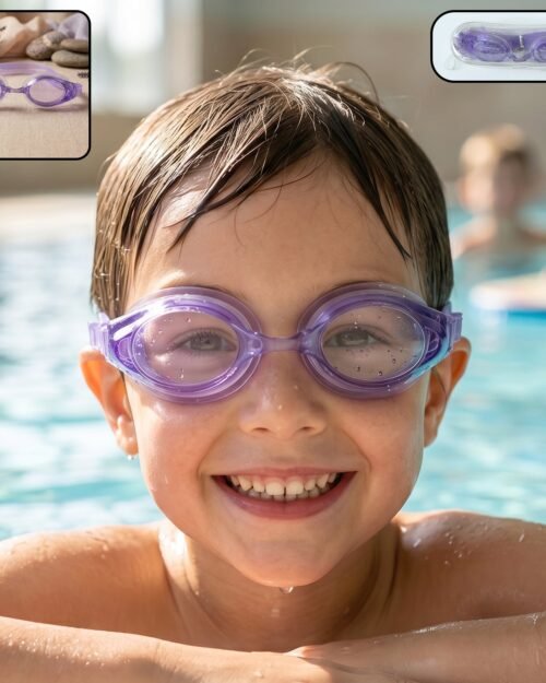 Kids Lightweight Swimming Goggles � Leakproof & Comfortable Fit