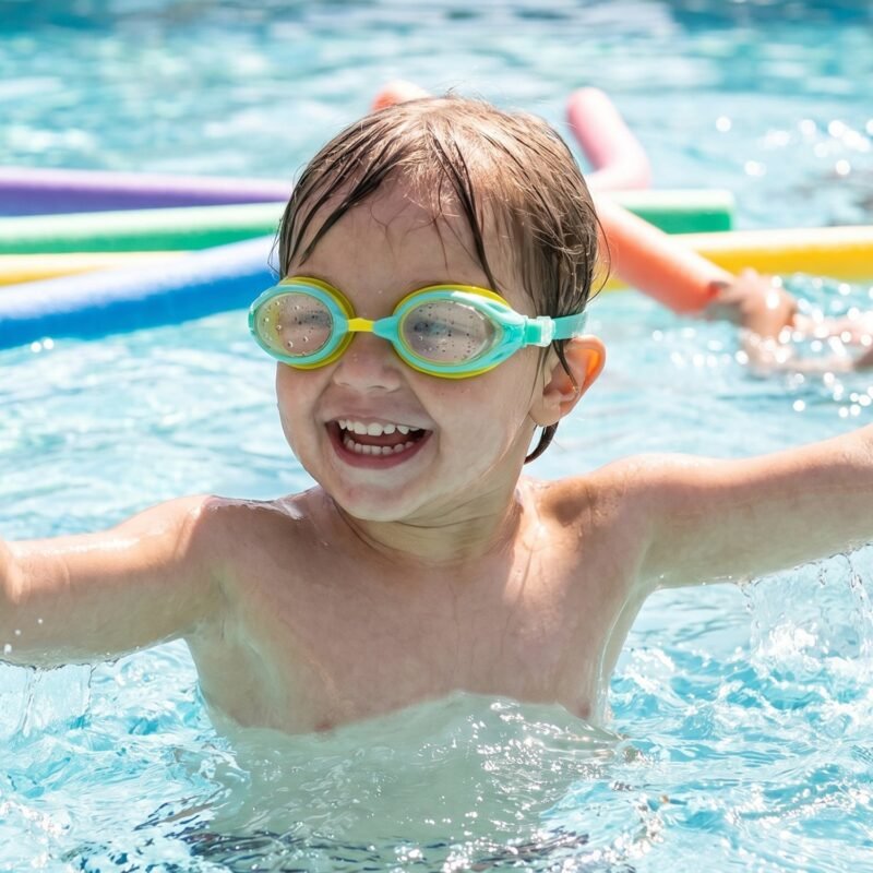 Swimming-Goggles_9_-4.jpg Kids Dual Color Swimming Goggles � Comfortable Fit & Clear Vision