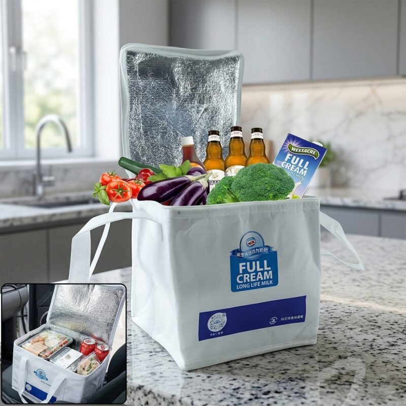 Insulated Thermal Lunch Bag – Keeps Food Hot & Cold for Hours