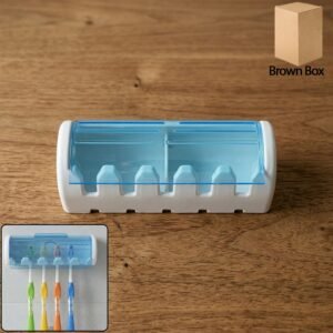 Wall Mounted Toothbrush Holder – Hygienic & Space-Saving Design