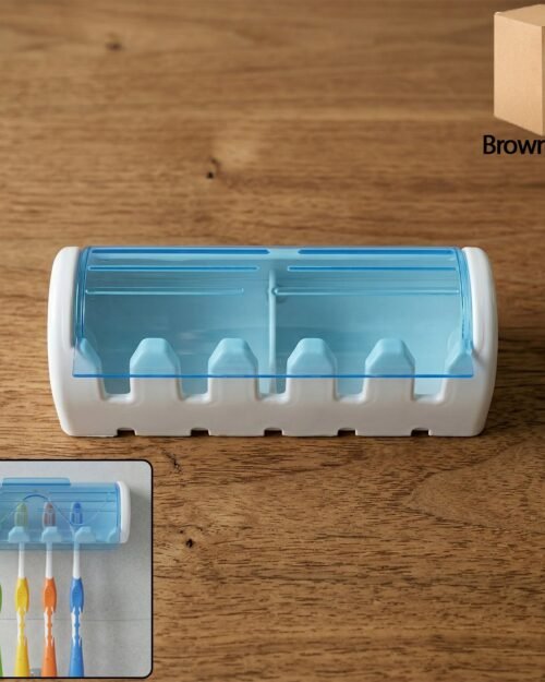 Wall Mounted Toothbrush Holder – Hygienic & Space-Saving Design