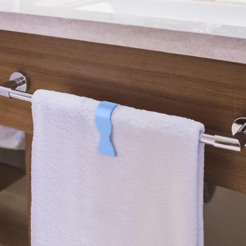 TowelClipsforKitchen-03.jpg Multipurpose Towel Holder Clips – Easily Organize Your Towels