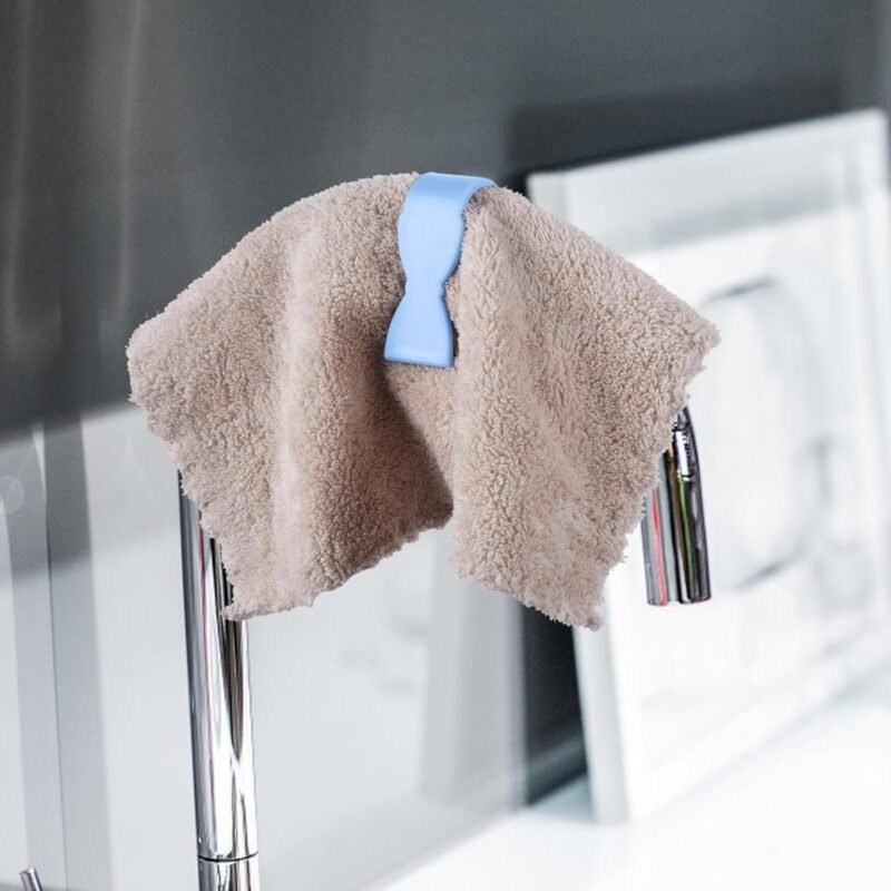 TowelClipsforKitchen-06.jpg Multipurpose Towel Holder Clips – Easily Organize Your Towels