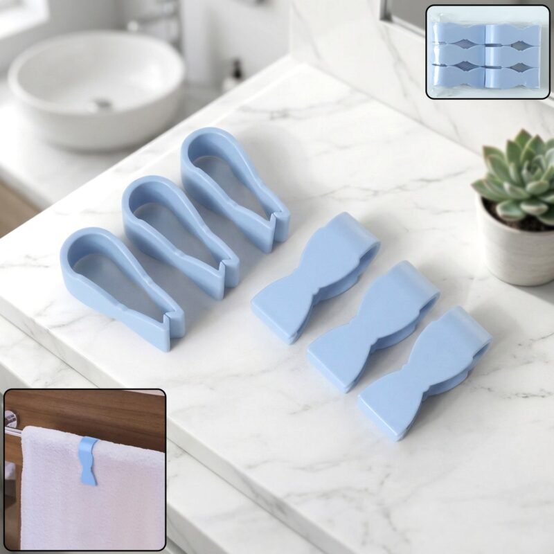 TowelClipsforKitchen-WOSKU-01.jpg Multipurpose Towel Holder Clips – Easily Organize Your Towels