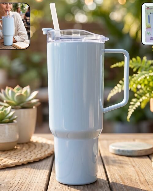 Travel Tumbler � Large 1800ml Capacity with Leak-resistant Lid