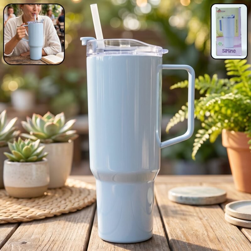 Travel Tumbler � Large 1800ml Capacity with Leak-resistant Lid