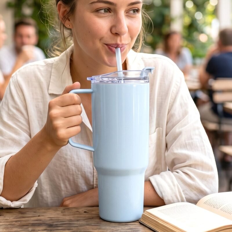 Travel Tumbler � Large 1800ml Capacity with Leak-resistant Lid