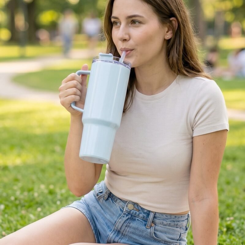Travel Tumbler � Large 1800ml Capacity with Leak-resistant Lid