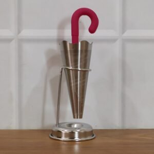 Stainless Steel Tea Strainer � Umbrella Design & Drip Tray | Siplix